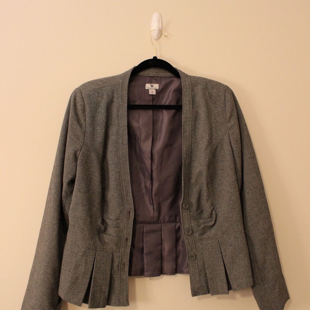 Worthington Women's suit jacket in grey